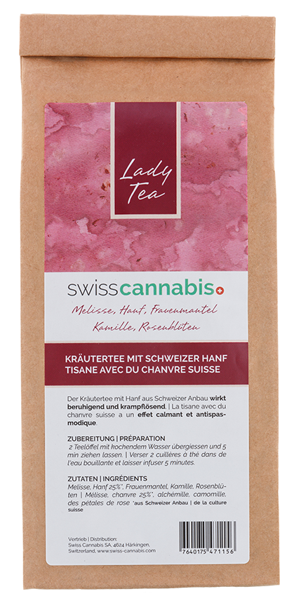 Hanftee - LADY - CBD Cannabis Hanftheke Winterthur Zürich Schweiz