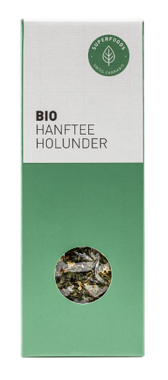 Bio Hanftee Holunder - CBD Cannabis Hanftheke Winterthur Zürich Schweiz
